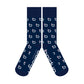B-Patterned Dress Socks (One Size)