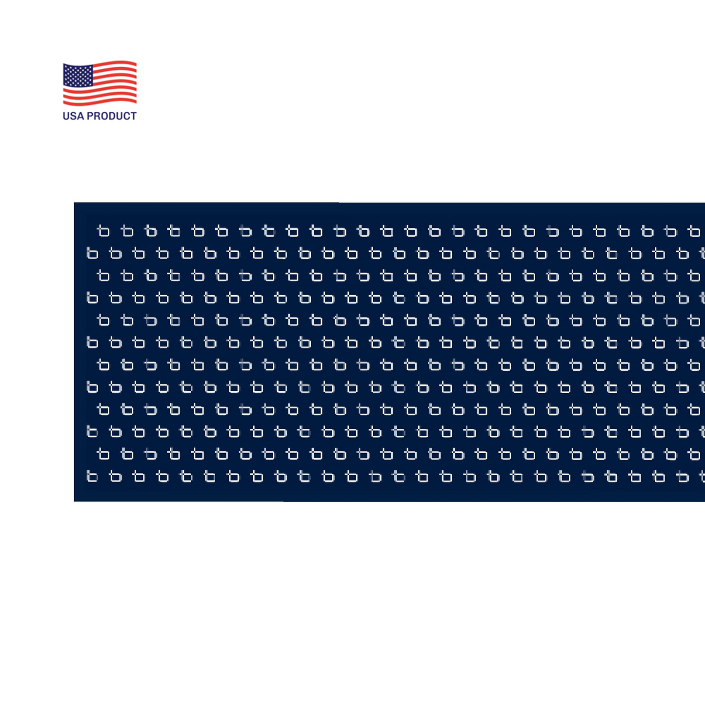 USA - B Patterened Silk Scarf